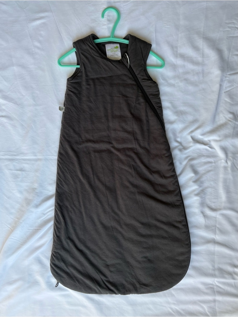 🚙 Baby boy Sleeveless Sleep Sack - Charcoal 2.5 tog - perlimpinpin